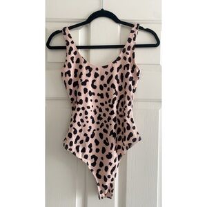 Animal print women’s body suit